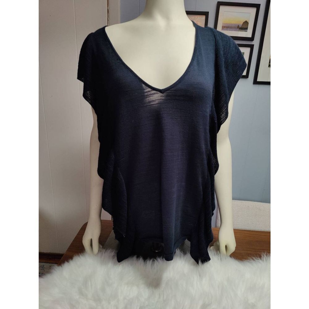 Label + Thread Cotton/Silk Blend Blouse NWT
